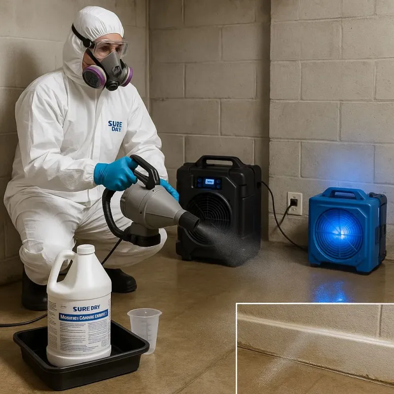 Sanitization and Odor Removal process in McCord, OK