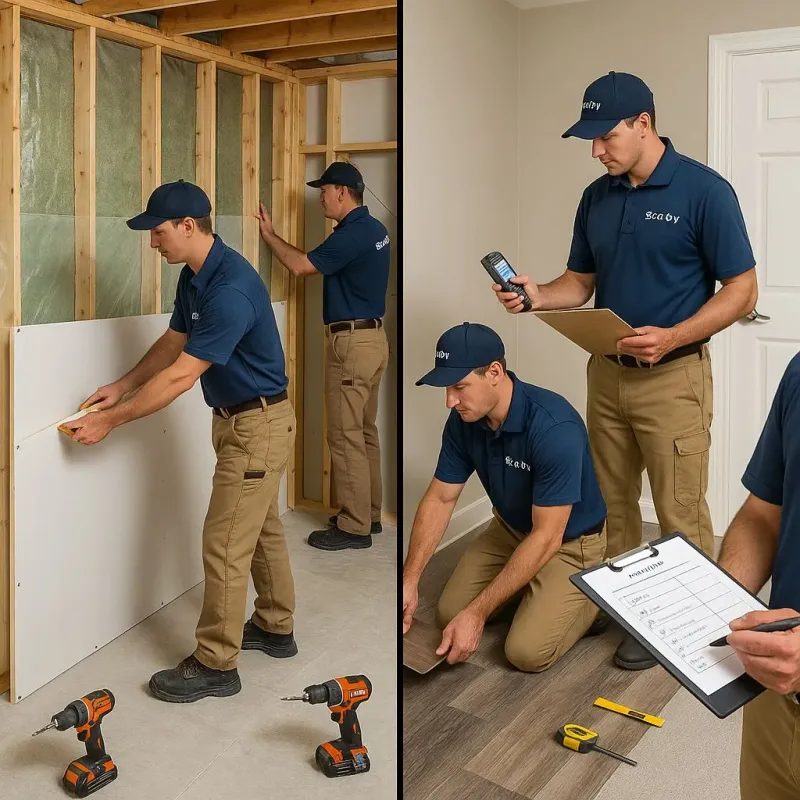 Repairs and Reconstruction process in McCord, OK