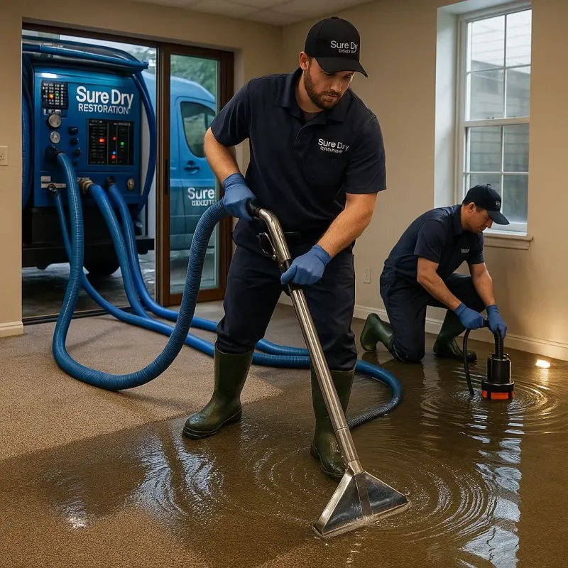 Water Extraction and Removal process in McCord, OK
